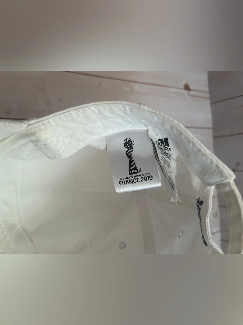 Adidas FIFA France Women's World Cup 2019 Collectors Adjustable Hat White